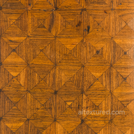 Seamless Wooden Tile Parquet PBR Texture in Warm Brown Tones seamless Wood PBR texture