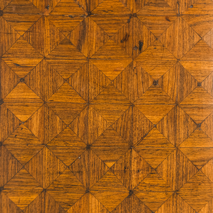 Wooden Tile Parquet in Warm Brown Tones Wood seamless PBR texture preview
