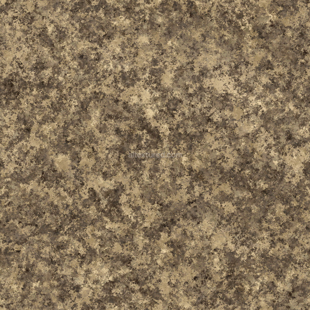 Seamless granite texture with earthy tones for 3D use