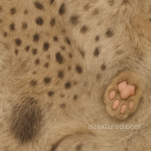 Animal skin - Dappled Fur Spotted Fur Fuzzy Skin Bristly Fur Mammal Skin Fur Undercoat Tail Fur Paw Pad… texture preview