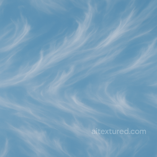 Clouds - Feathery Cirrus Cloud Wisps Surface texture preview