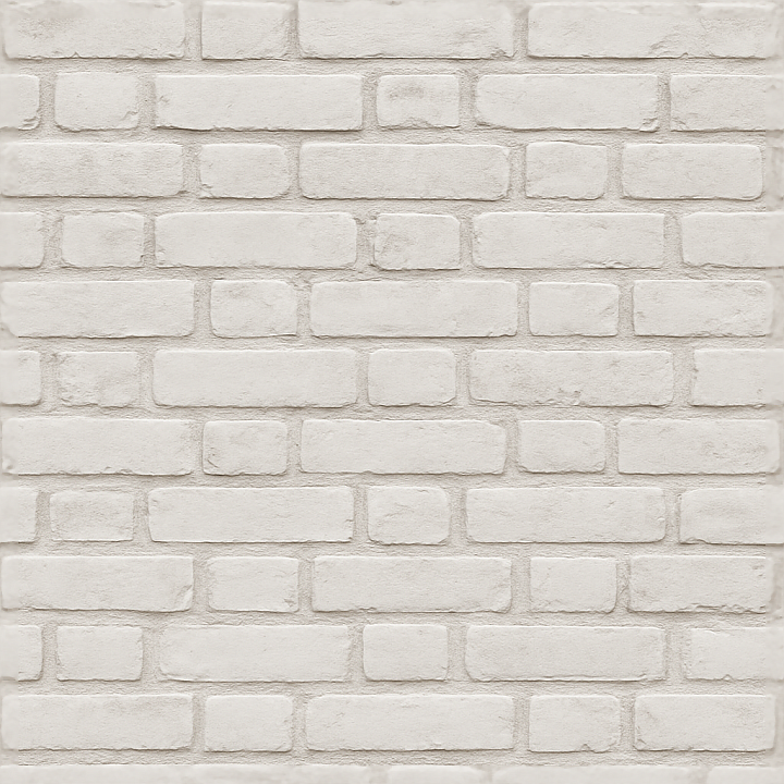Whitewashed Brick Smooth Aged Facade Surface seamless PBR texture preview