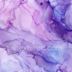 seamless Seamless 3D Alcohol Ink PBR Texture with Lavender and Purple Fluid Swirls texture 8k free download PBR