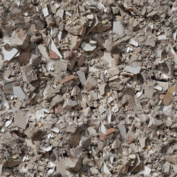 seamless Seamless PBR Concrete Rubble Texture with Debris and Fragments texture 8k free download PBR