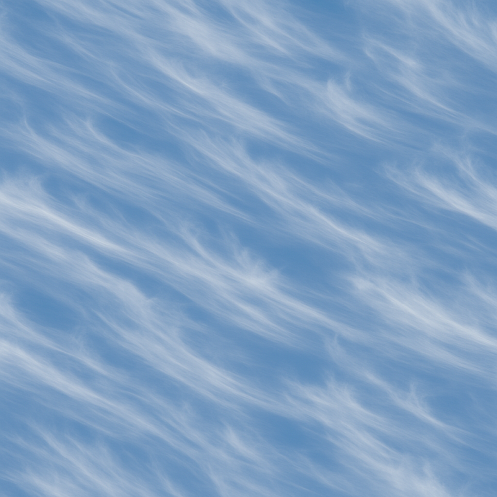 Natural Cirrus seamless PBR texture preview