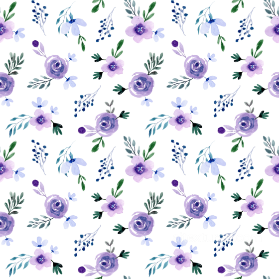 with Soft Purple Watercolor Flower Pattern Purple Flower texture preview