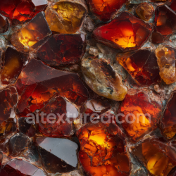 seamless Seamless 3D Amber Stone PBR Texture Featuring Glossy, Translucent Facets texture 8k free download PBR
