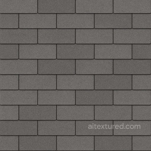 Smooth Shingle Roof Seamless Texture seamless Roofing PBR texture