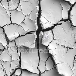 seamless Seamless 3D PBR Cracked Concrete Texture Featuring Deep Fractures and Chipped Edges texture 8k free download PBR