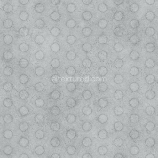 Oxidized Metal Plate Texture with Round Cap Nails | Free PBR