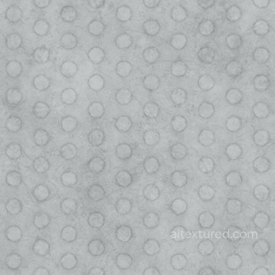 Oxidized Metal Plate Texture with Round Cap Nails | Free PBR Metal texture preview