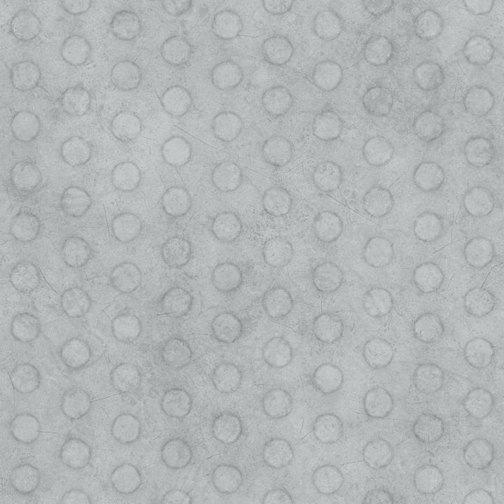 Oxidized Metal Plate with Round Cap Nails seamless PBR texture preview