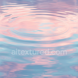 seamless Seamless 3D Water PBR Texture Featuring Subtle Ripples and Pastel Sky Reflections texture 8k free download PBR