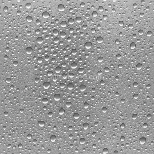Seamless 3d texture pbr 8k dense condensation droplets on glass