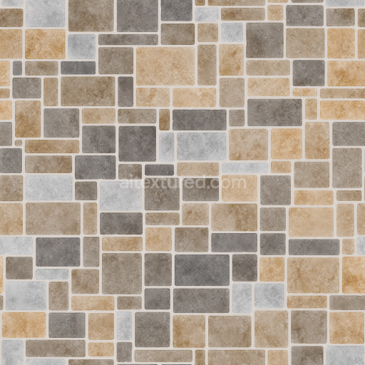 Worn Ceramic Tile Texture