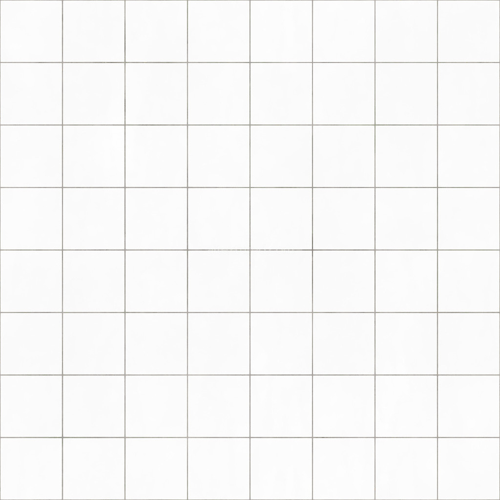 Seamless white tile texture suitable for various applications