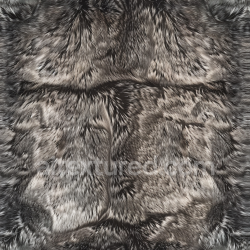 seamless Seamless 3D Faux Fur Leather PBR Texture with Black and Gray Natural Fur Grain texture 8k free download PBR