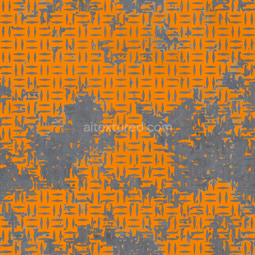 Seamless Diamond Plate 006 C by Textures – PBR 3D Texture (8K ready)