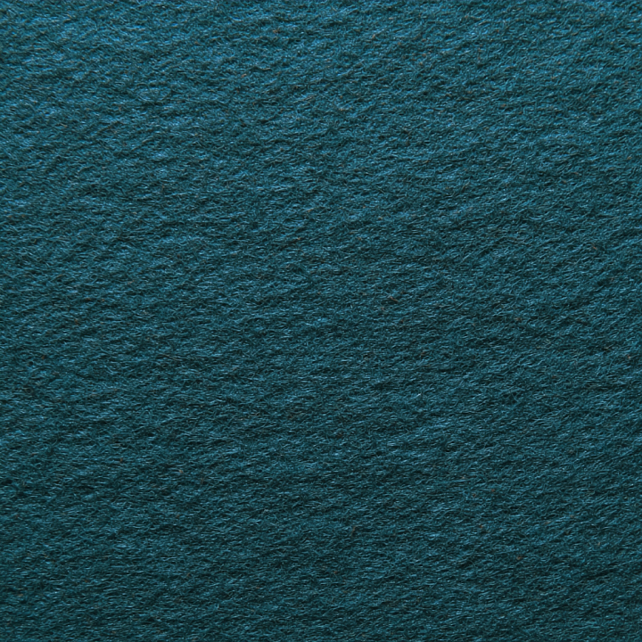 Felt Featuring Dense Teal Wool Fibers with Soft Matte Finish seamless PBR texture preview