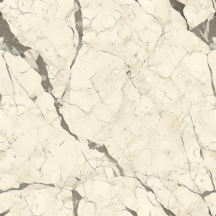 Crema Marfil Marble with Classic Natural Veining seamless PBR texture preview