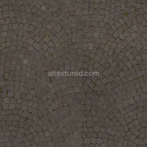 Patterned Cobblestone — Cobblestone Uneven Weathered Uneven Weathered Cobblestone — PBR seamless 3D texture