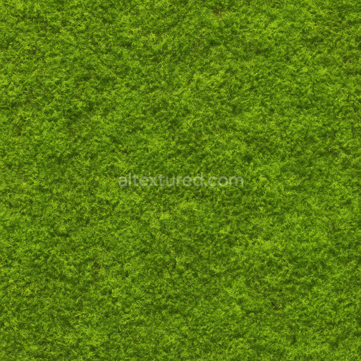 Natural Green Moss Texture Seamless 1024X1024
