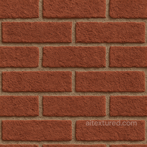 Seamless Firebrick 3D Texture PBR 8K Dense Rough Industrial Wall Surface seamless Brick PBR texture