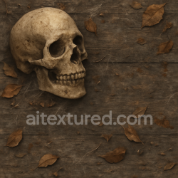seamless Seamless 3d texture PBR 8k skull bone surface with grimy texture for Halloween horror scenes texture 8k free download PBR