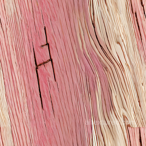 Pink Distressed Wood PBR Texture with Natural Grain and Cracks seamless Wood PBR texture