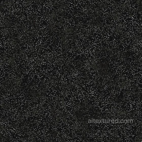 Black Floor with White Dots and Dirt | Free PBR Ground surface texture preview