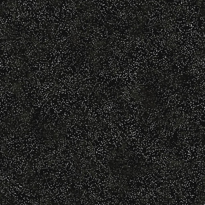 Black Floor with White Dots and Dirt seamless PBR texture preview