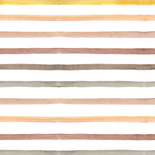 Seamless 3D PBR Watercolor Stripes Texture in Soft Earthy Tones