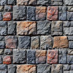 seamless Seamless 3D Weathered Stone Wall PBR Texture with Rustic Color Variations texture 8k free download PBR