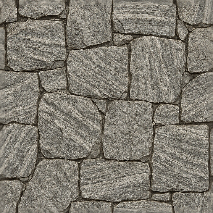 Chiseled Gneiss Stone Surface For Detailed Architectural Elements seamless PBR texture preview