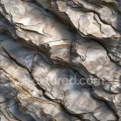 seamless Seamless 3D Layered Cliff Rock PBR Texture with Weathered Stone Layers texture 8k free download PBR