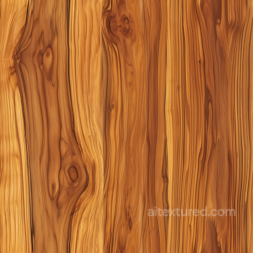 Rustic Pine Wood Planks PBR Texture with Distinct Grain and Knots seamless Wood PBR texture
