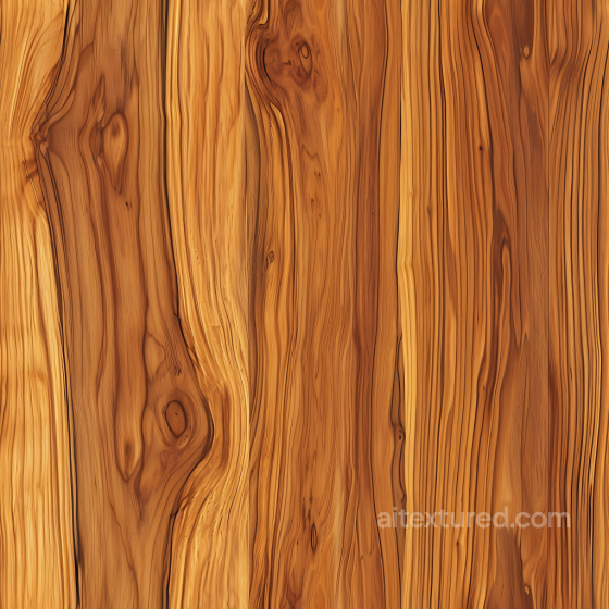 Rustic Pine Wood Planks PBR Texture with Distinct Grain and Knots Wood texture preview
