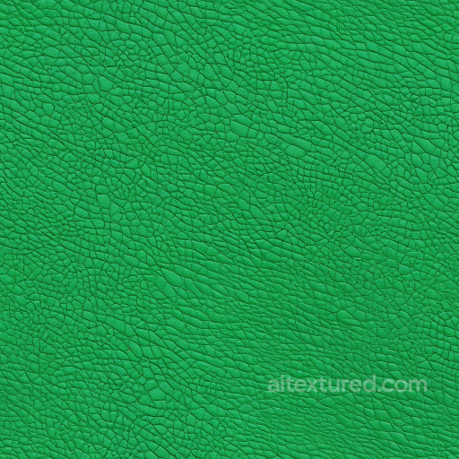 Seamless Green Pebbled Leather 3D PBR Texture with Fine Grain Detail seamless Leather PBR texture