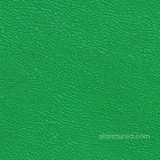 Seamless Green Pebbled Leather 3D PBR Texture with Fine Grain Detail Leather texture preview