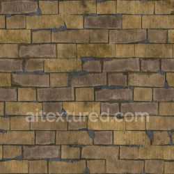 seamless Bricks Tileable Seamless Pbr Textured Weathered Rough Natural Design Material texture 8k free download PBR