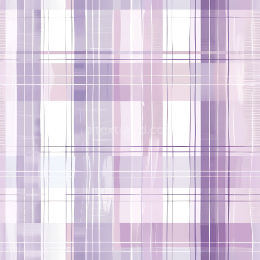 Preview — Seamless 3D Metal PBR Texture Featuring Soft Purple Plaid Pattern