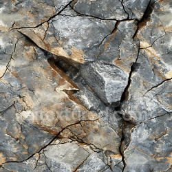 seamless Seamless 3D cracked rocky stone PBR texture with rugged erosion and layered color tones texture 8k free download PBR