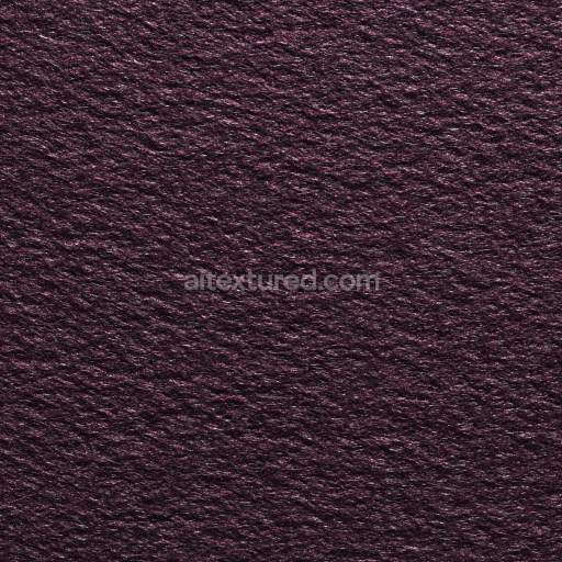 Seamless 3D Felt PBR Texture Featuring Dense Dark Plum Wool Fibers