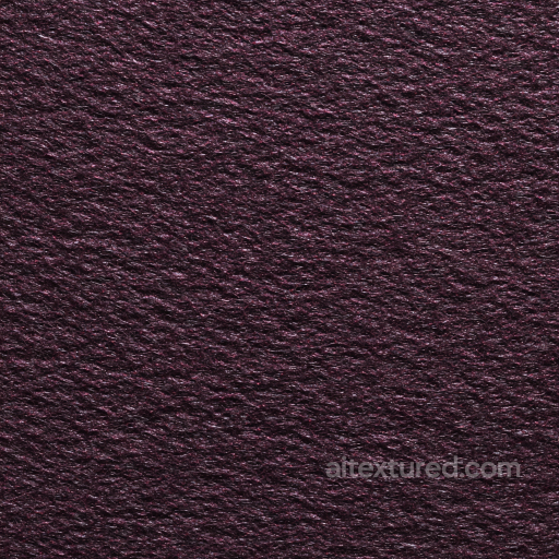 Felt PBR Texture Featuring Dense Dark Plum Wool Fibers seamless Felt PBR texture