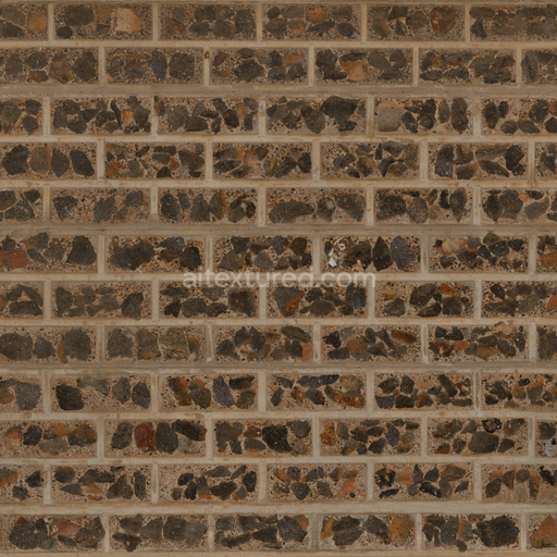 Brick Wall — Concrete Plaster Brick Plaster Brick Bricks — PBR seamless 3D texture