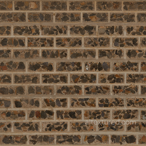 Brick Wall seamless Brick PBR texture