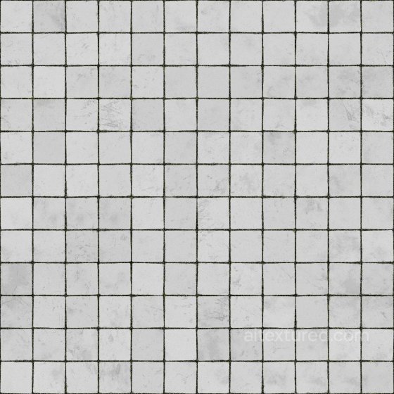 Broken White Bathroom Tile Texture | Free PBR Tile texture preview