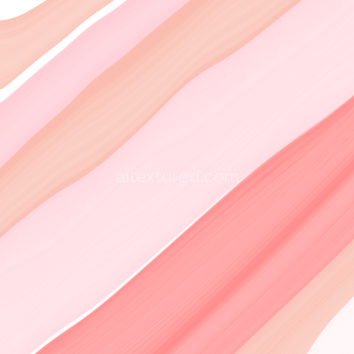 Seamless 3D PBR Texture with Soft Watercolor Stripes in Warm Tones
