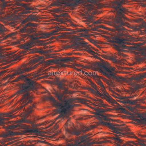 Lava Fiery Red Orange Dark Hot Smooth Glowing Natural Volcanic