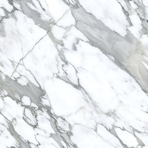 Carrara White Marble PBR Texture with Natural Vein Details seamless Marble PBR texture